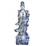 2.75 FT Traditional Chinese Porcelain Statue