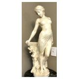 Signed Antique Marble Sculpture - J Louis Gregoire