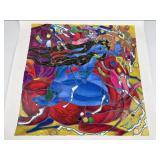 Signed & Numbered Serigraph on Canvas -