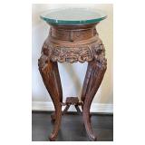 Antique Chinese Carved Rosewood Jardiniere