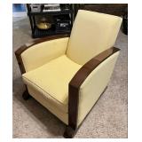 Original French Art Deco Club Chair