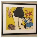 Framed Signed & Numbered Color Serigraph -