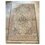 5.5 FT Hand Tied Persian Silk Rug