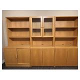 3 Piece Modular Storage/Display Cabinets