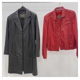 Rem Garson & Michel Chardon Leather Coats
