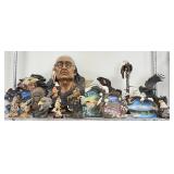 Bald Eagle & Native American Theme Sculptures &