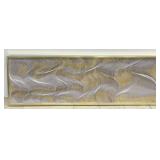 Modern Abstract 3D Wavy Line Paper Wall Art