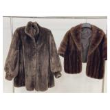 Vintage Fur Jacket & Cap