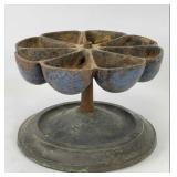 Antique Cast Iron Cobblers Nail Caddy