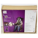 6.5 FT Dead Water Animated LED Swamp Fisherman in