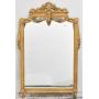 Empire style gilt decorated mirror