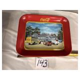 Coca Cola metal tray