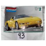 91 Corvette ZR-1 model  1:24 scale