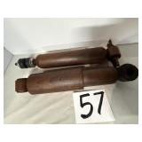 Wooden shocks