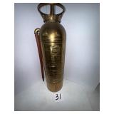 Alfco Brass Fire Extinguisher