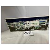 Hess Gasoline Toy Truck w/ Racecars