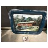 Coca Cola metal tray
