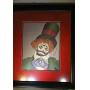 autographed Red Skelton print