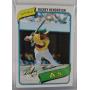 1980 Topps Rickey Henderson ROOKIE CARD #482 -