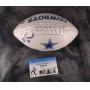 Autographed Jay Novacek football w/ COA