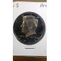 1971 S Deep Cameo Proof Kennedy Half Dollar Coin
