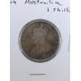 1914 Australia 1 Schilling coin