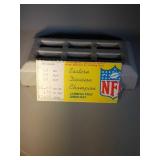 Packer Ice Bowl ticket stub