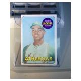 1969 Topps Reggie Jackson rookie BB card