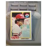 1978 Topps Johnny Bench BB card