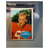 1960 Topps Jim Taylor rookie FB card