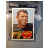 1960 Topps Forrest Gregg FB card Packers