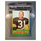 1963 Topps Jim Taylor FB card Packers