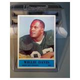 1964 Philadelphia Willie Davis FB card
