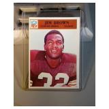1966 Philadelphia Jim Brown FB card