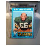 1971 Topps Ray Nitschke FB card Packers