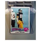 1975 Topps Lynn Swann rookie FB card