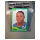 1989 Score Barry Sanders rookie FB Card