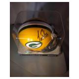 Tony Fischer Green Bay Packer mini helmet