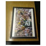 Charles Woodson framed poster