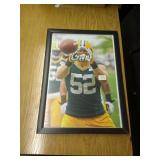 Clay Matthews framed poster