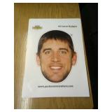 lot of 3 Packers players face cut outs-poster size