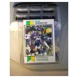 1973 Topps Fran Tarkenton  FB card