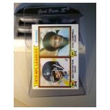 1979 Topps Walter Payton/Earl Campbell FB card