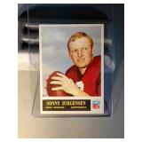 1965 Philadelphia Sonny Jurgensen FB card