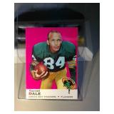 1969 Topps Carroll Dale FB card Packers