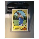 1970 Topps Fran Tarkenton FB card