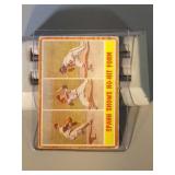 1962 Topps Warren Spahn BB card, #312