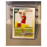2005 Topps Aaron Rodgers rookie FB card, #483