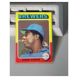 1975 Topps Hank Aaron BB card, # 660