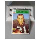 1966 Philadelphia Jim Taylor FB card, # 89